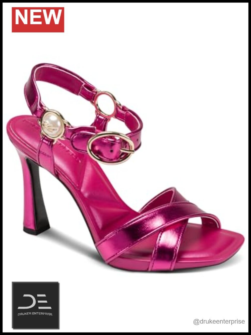 Ankle Strap Evening Heels Stiletto Open Toe Buckle Dress Shoes